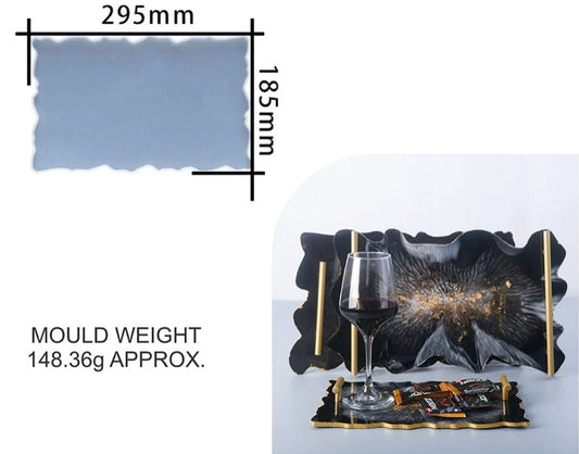 Irregular Rectangle Tray Mould
