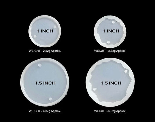 Set Of 4 Jwellery & Pendant Mould