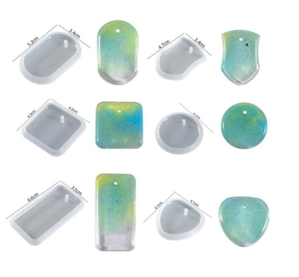6 In 1 Pendant & Keychain Mould