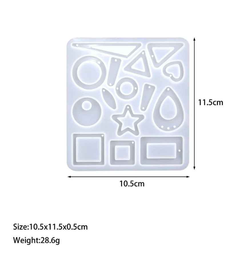 15 Cavity Jwellery & Earring Mould