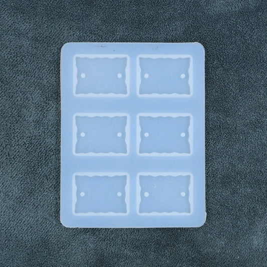 6 Cavity Rectangle Agate Rakhi & Bracelet Mould