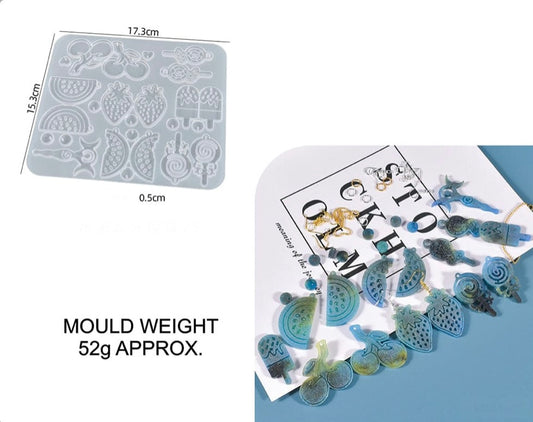 25 Cavity Pendant & Jwellery Mould