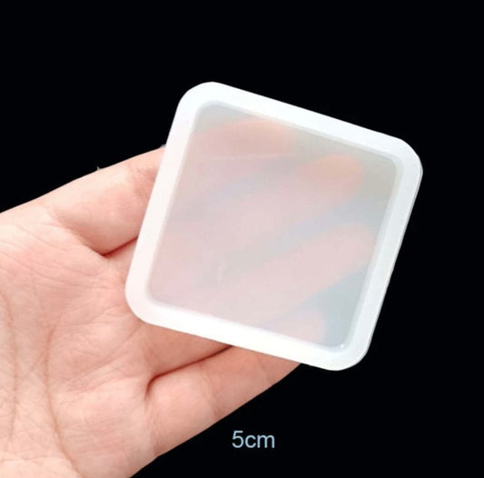 5 Cm Square Coaster Mould