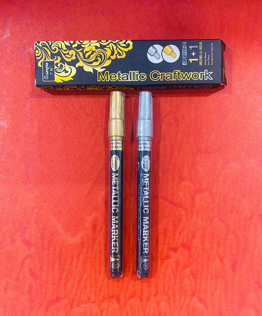 Golden/Silver Thin Marker Set