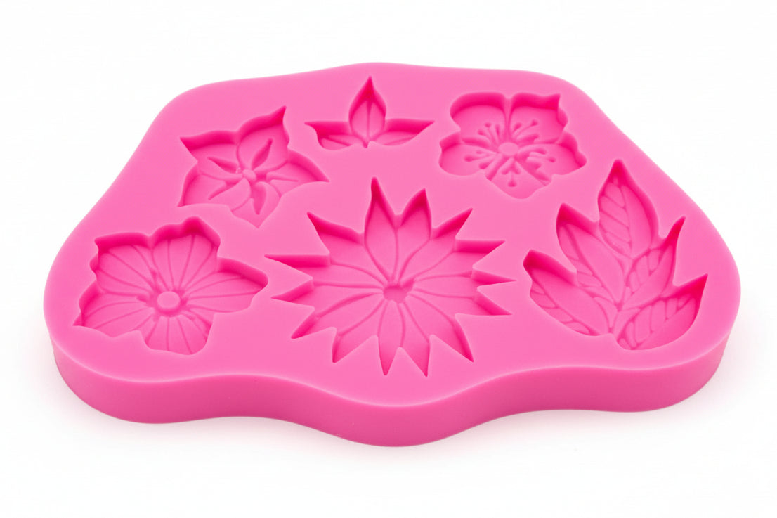 6 in 1 Flower Mould