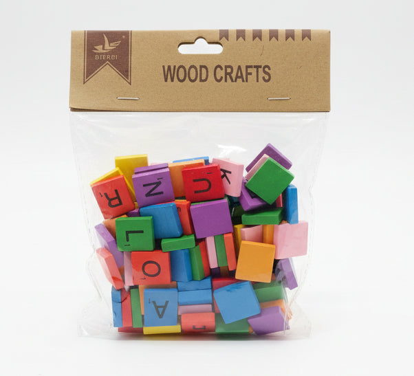 Wooden Craft Alphabets