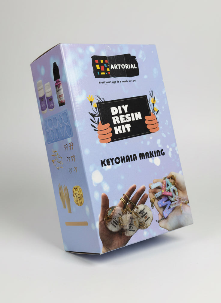 DIY Resin Keychain Making Kit