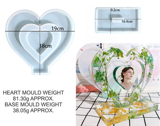 Small Love Hanging Photo Frame Mould