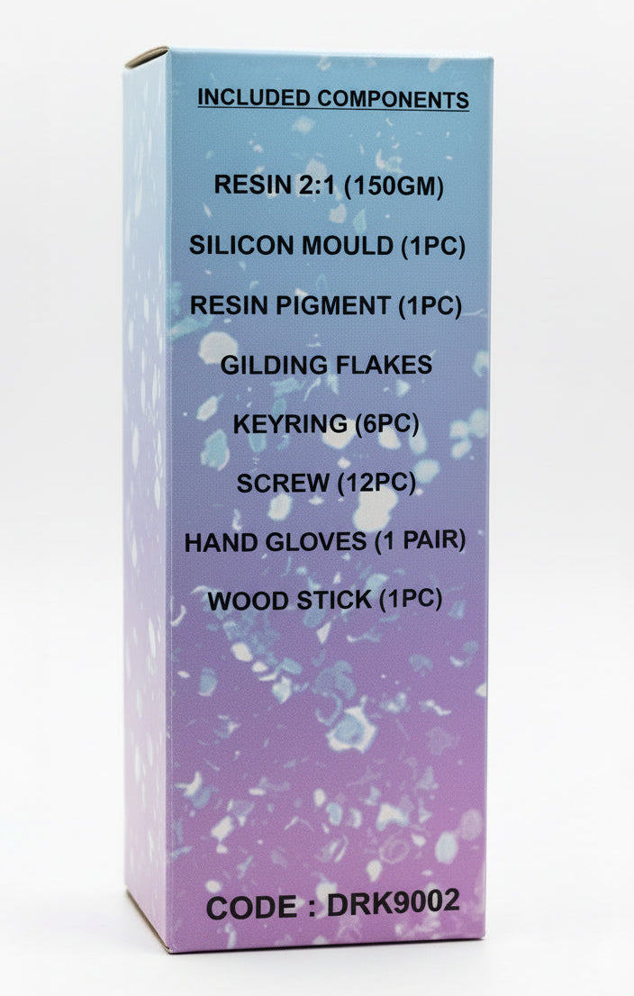 DIY Resin Keychain Making Kit