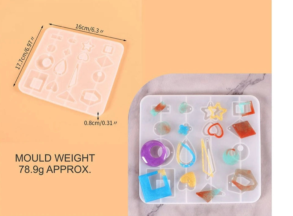 16 Cavity Pendant & Jwellery Mould