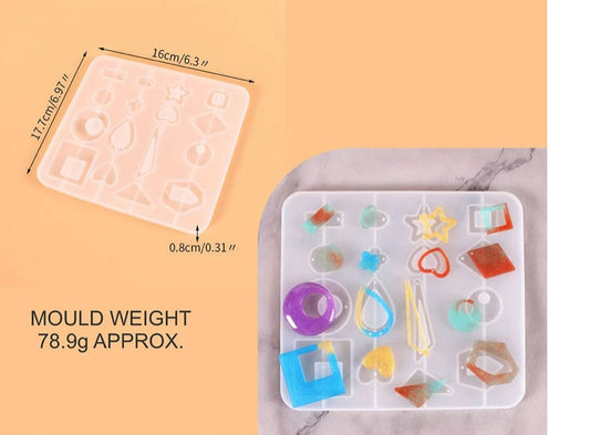 16 Cavity Pendant & Jwellery Mould