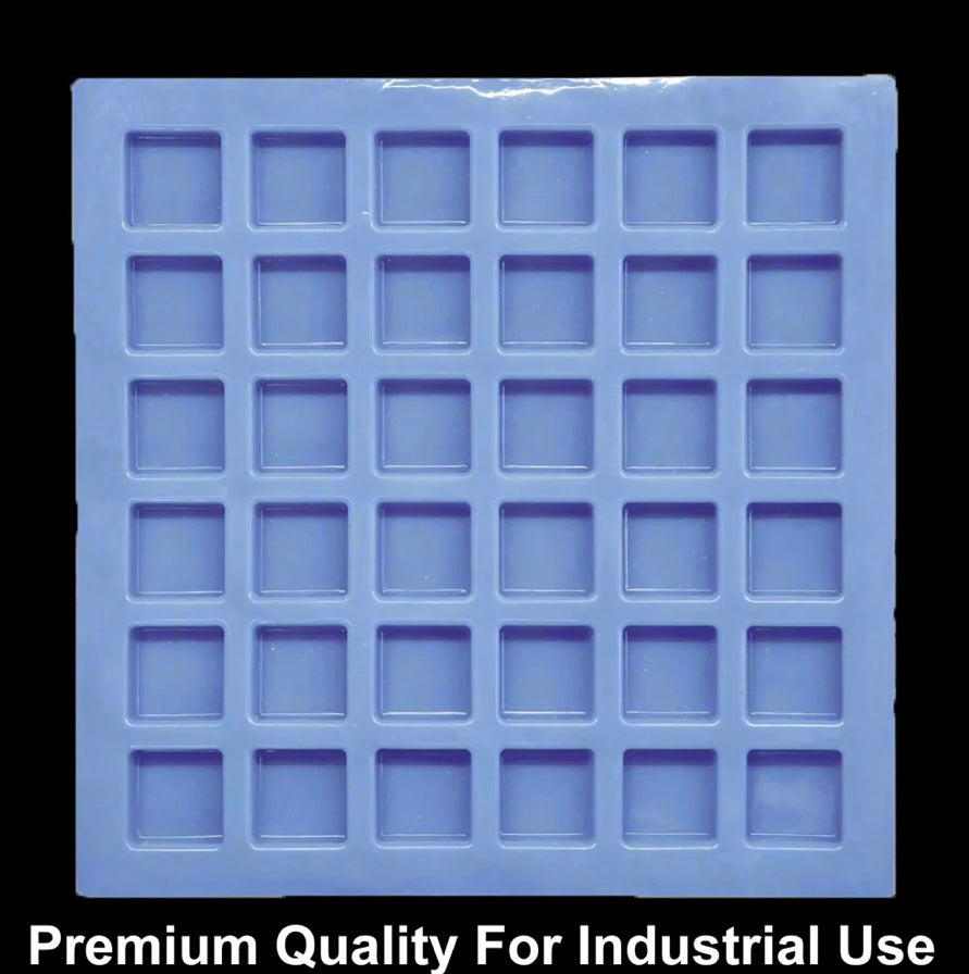 36 Cavity Square 20gms Silicon Soap Mould