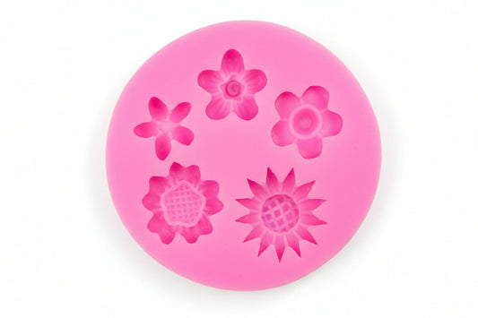 5 in 1 Flower Mould