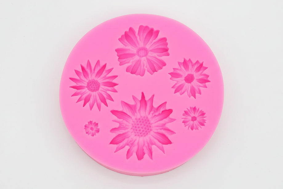 6 in 1 Flower Mould